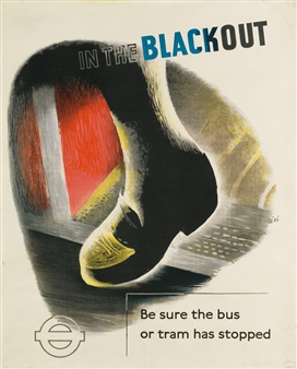 IN THE BLACKOUT - Hans Schleger