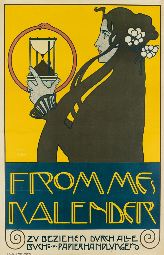 FROMMES KALENDER by Koloman Moser, 1899