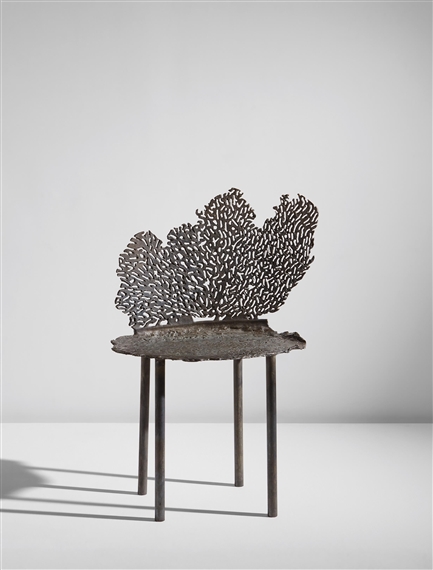 'Coral Wave' chair by Michele Oka Doner, 1993