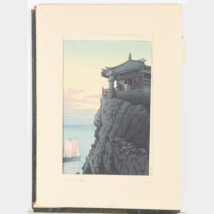 Bingo Abumi Kannon by Hasui Kawase, 1939