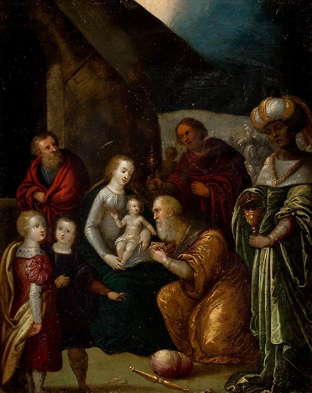 Frans Francken II | La Adoración de los Reyes Magos | MutualArt