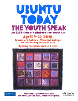 Ubuntu Today Art Exhibit - Towne Art Gallery, Wheelock College