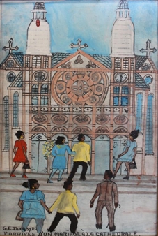 L'Arriv?e d'un Marriage a la Cathedrale - George E. Ducasse