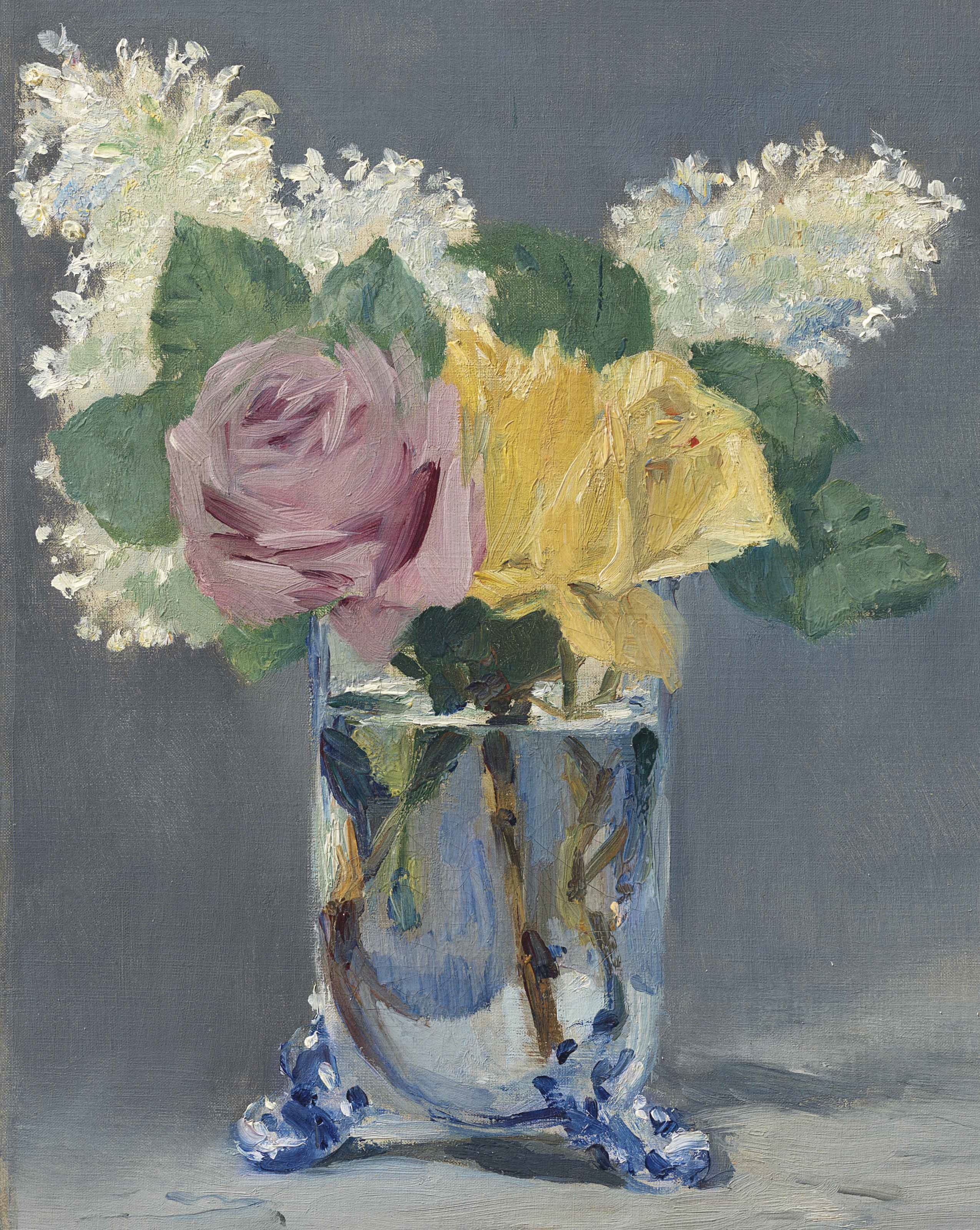 Édouard Manet | Lilas et roses (1882) | MutualArt