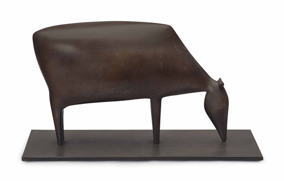 Grasende Kuh II by Ewald Mataré, 1930