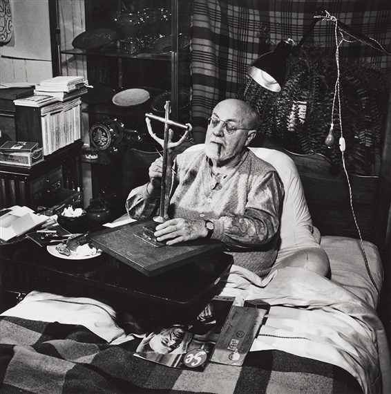 Henri Matisse i Nice by Lennart Nilsson, 1950