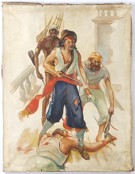 pirates by Malvin Singer