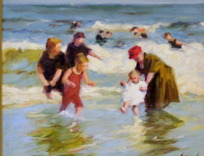 Pablo Landy | En la playa (2016) | MutualArt
