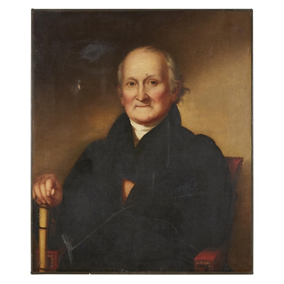 Portrait of a gentleman by Sarah Miriam Peale, 1822