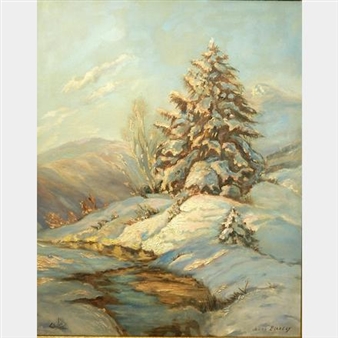Winter Landscape - Jerro Blakely