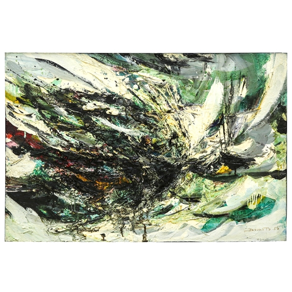 Untitled by Hisao Domoto, 1956