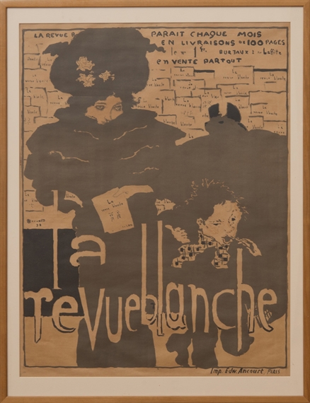 LA REVUE BLANCHE by Pierre Bonnard, 1894