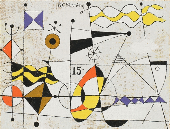 Offshore Image by Bertram Charles Binning, 1957