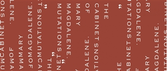 Andrius Erminas and Nerijus Erminas: The Cabinet of Mary Magdalene. Mutations - birds + Richard, Berlin