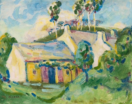 House on the Hill by Emily Carr, circa 1911