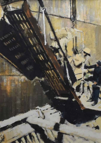 George Anthony Butler | Disembarkation (1984) | MutualArt