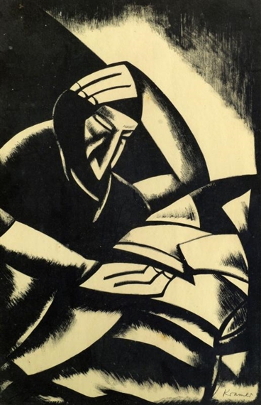 The Philosopher by Jacob Kramer, 1938