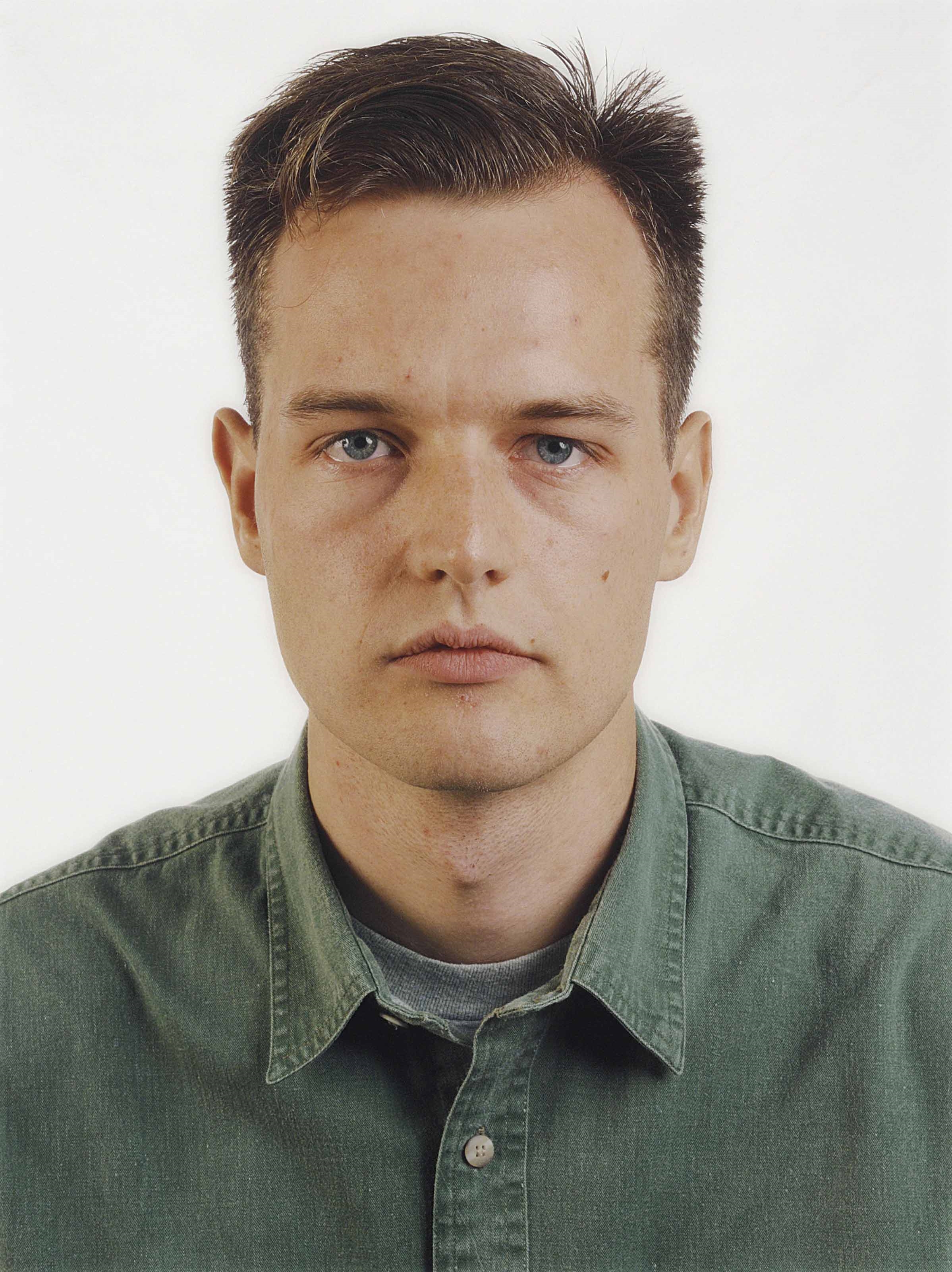 Thomas Ruff | Portrait (E. Zapp) (1990) | MutualArt