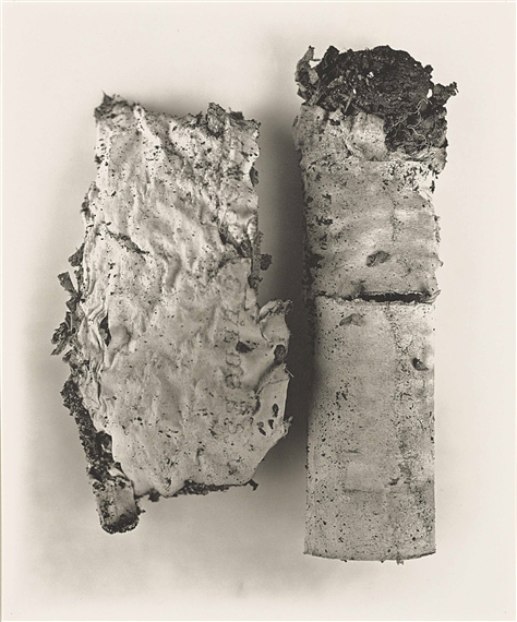 Cigarette #42, New York by Irving Penn, circa 1974, printed 1974