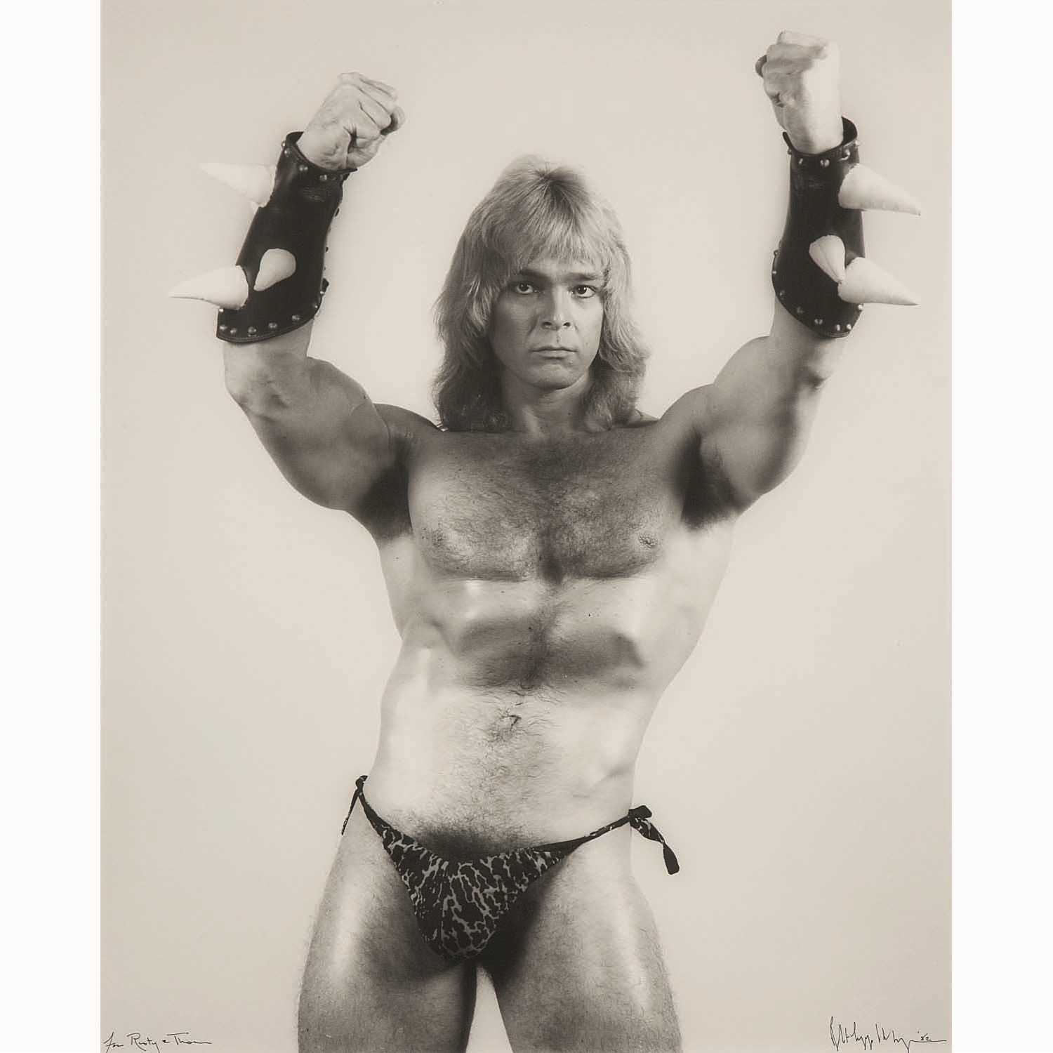 Artwork by Robert Mapplethorpe, JON THOR, Made of Gelatin silver print