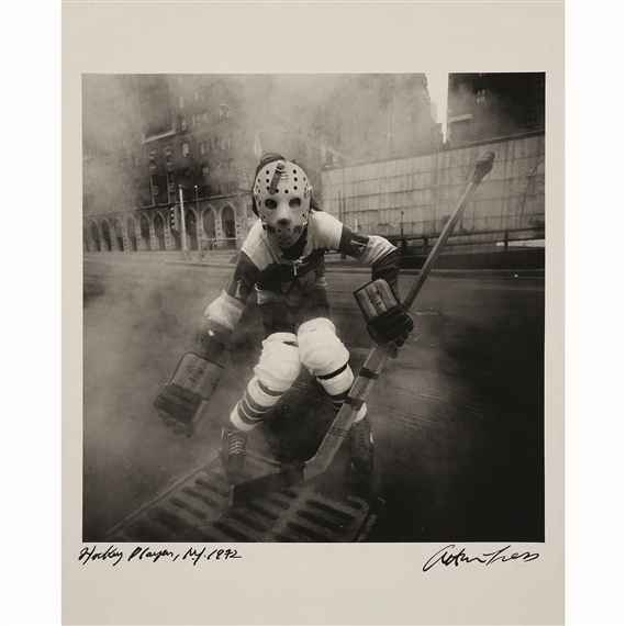 Tress Arthur Girl in Mask, Rhinebeck, N.Y. (1975) MutualArt