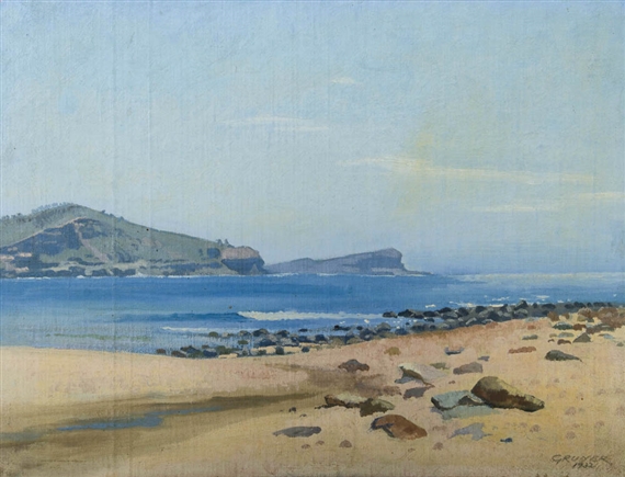 Avoca Beach, New South Wales by Elioth Gruner, 1932