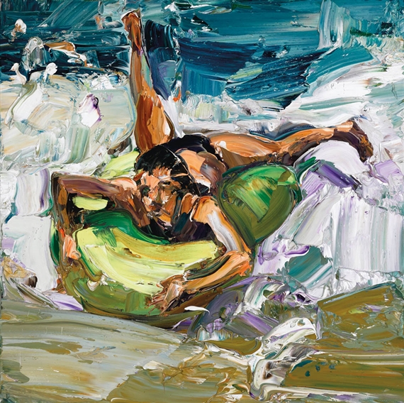 In the Swell (Swim-ring Girl) by Nicholas Harding, 2008