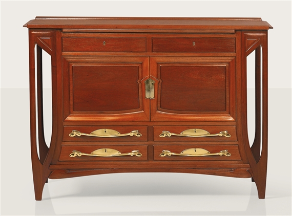 CHEST OF DRAWERS by Henry van de Velde, circa 1900-1901