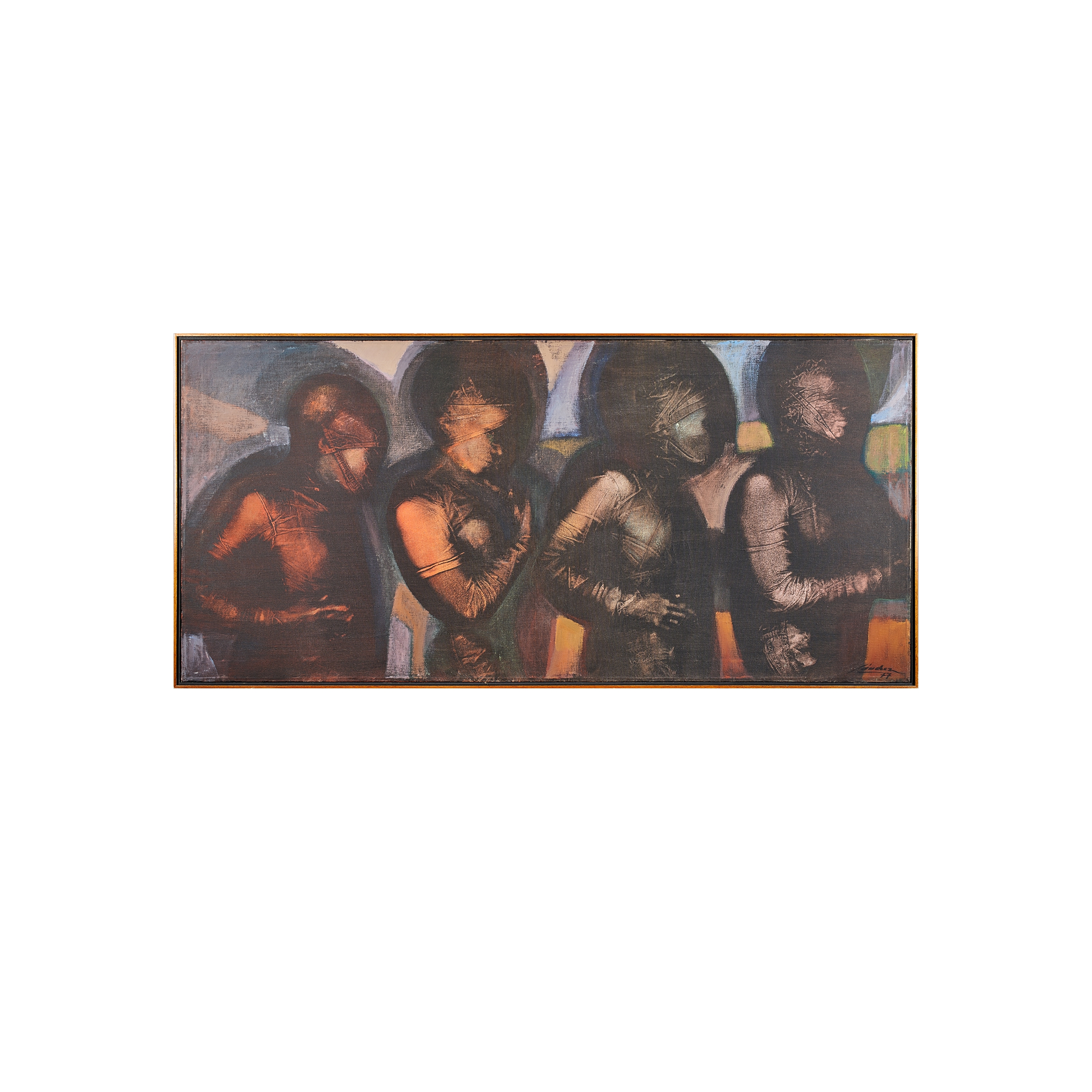 Artwork by Edgar Sánchez, Voces Secretas - Secret Voices, Made of Acrylic on canvas