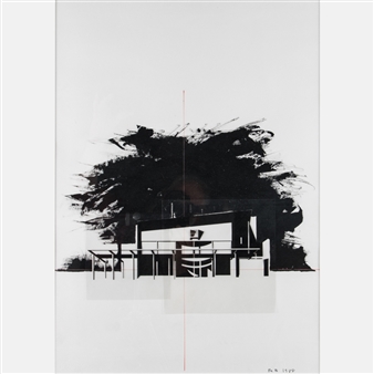 Untitled (Architectural Concept) - Frederick Biehle