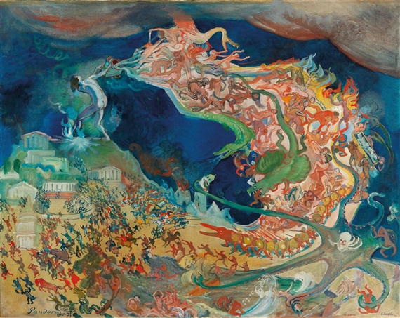 Pandora by Oskar Laske, 1923