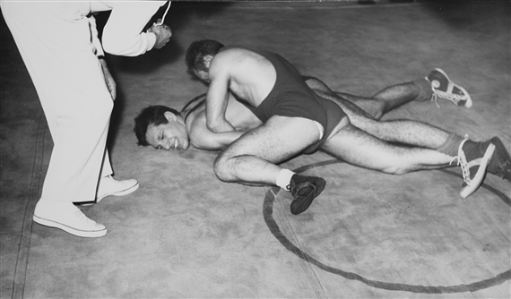 Difesa di terra e presa di manichetto e cintura by Umberto Reggiani, 1960