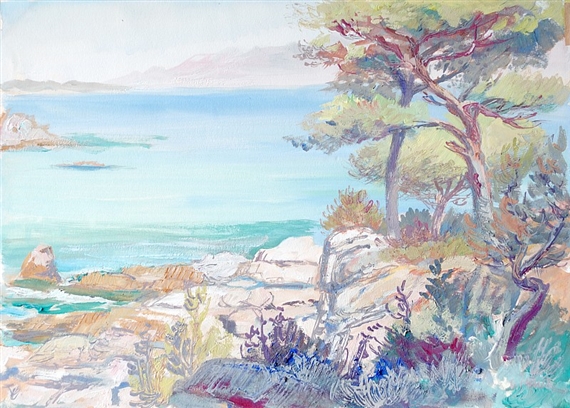 Přímořská krajina