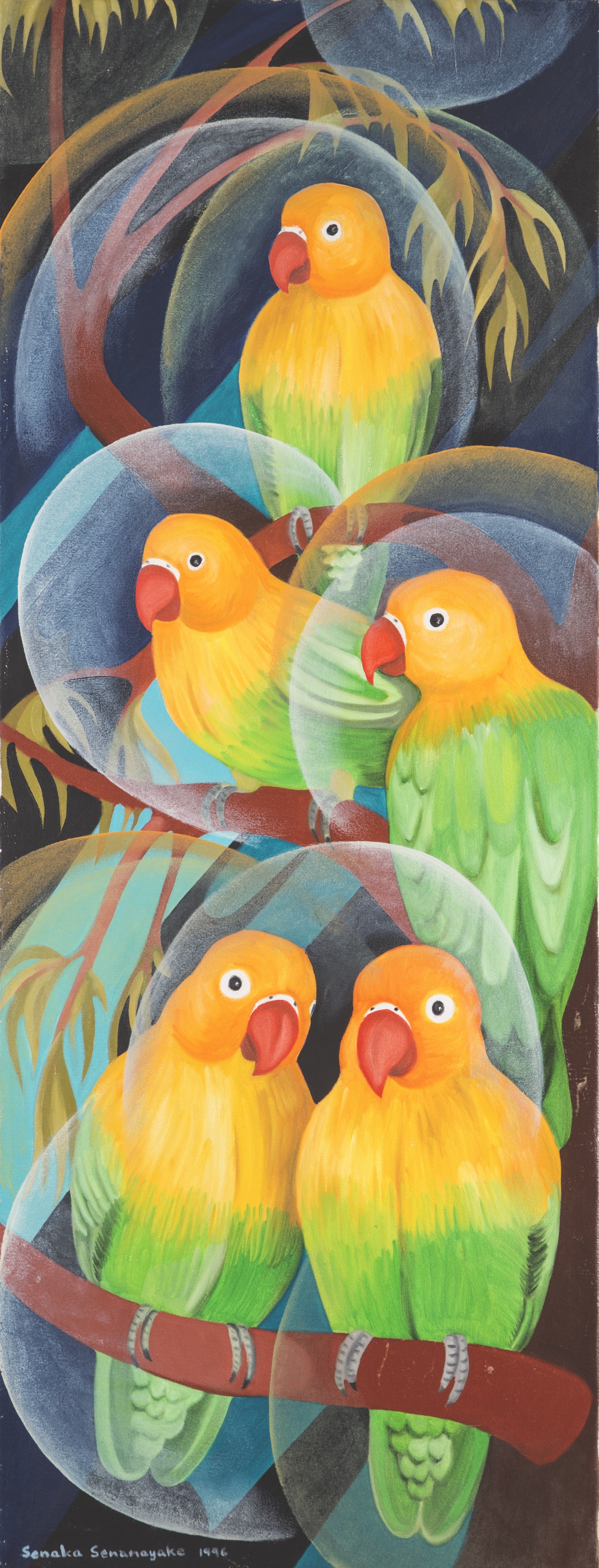 Senanayake Senaka | Love Birds (1996) | MutualArt