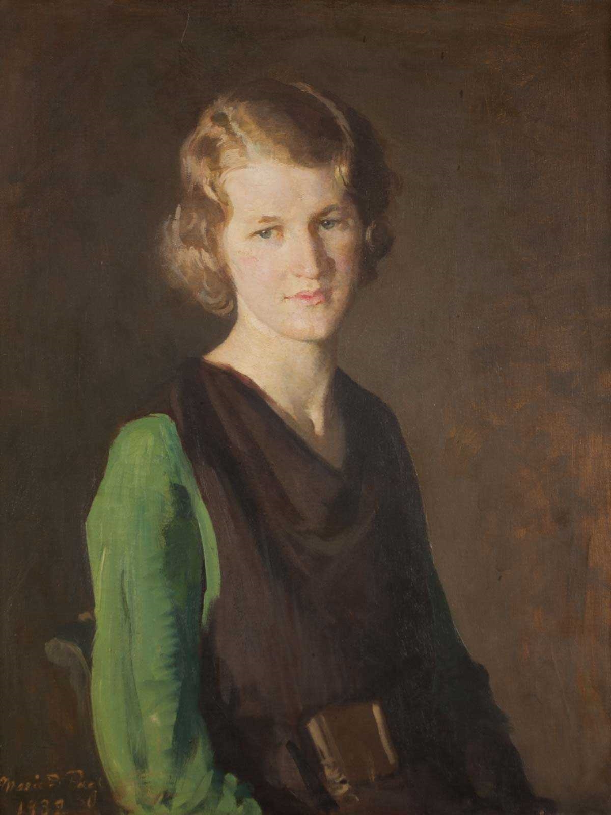 Marie Danforth Page | Portrait of a young woman (1932) | MutualArt