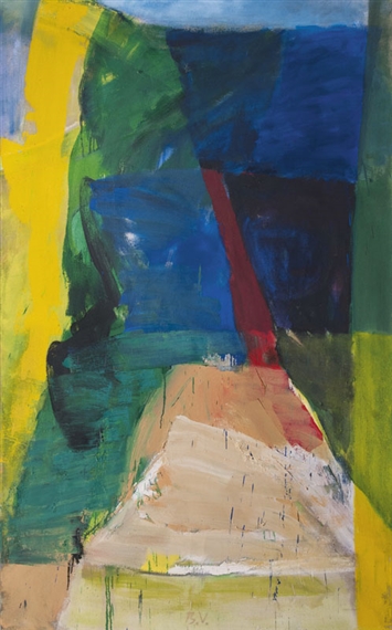 Malereilandschaft by Bernd Völkle, 1989 - 1993