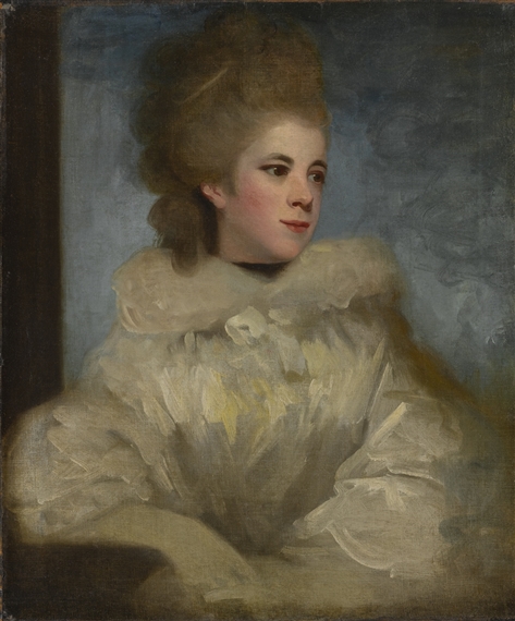 PORTRAIT OF MRS. ABINGTON (1737-1815) by Sir Joshua Reynolds