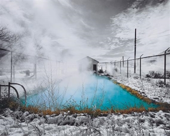 Warm Springs in Winter - Boyd & Evans