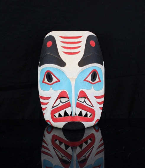 Dalbert Weir | Haida Warrior Watchman and Frog | MutualArt