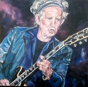 Keith Richards - Rolling Stones - Conny van der Sluijs