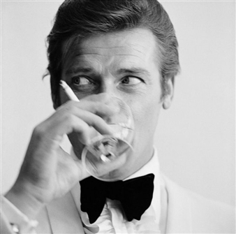 Roger Moore, 'Shaken Not Stirred', 1968 - Peter Ruck