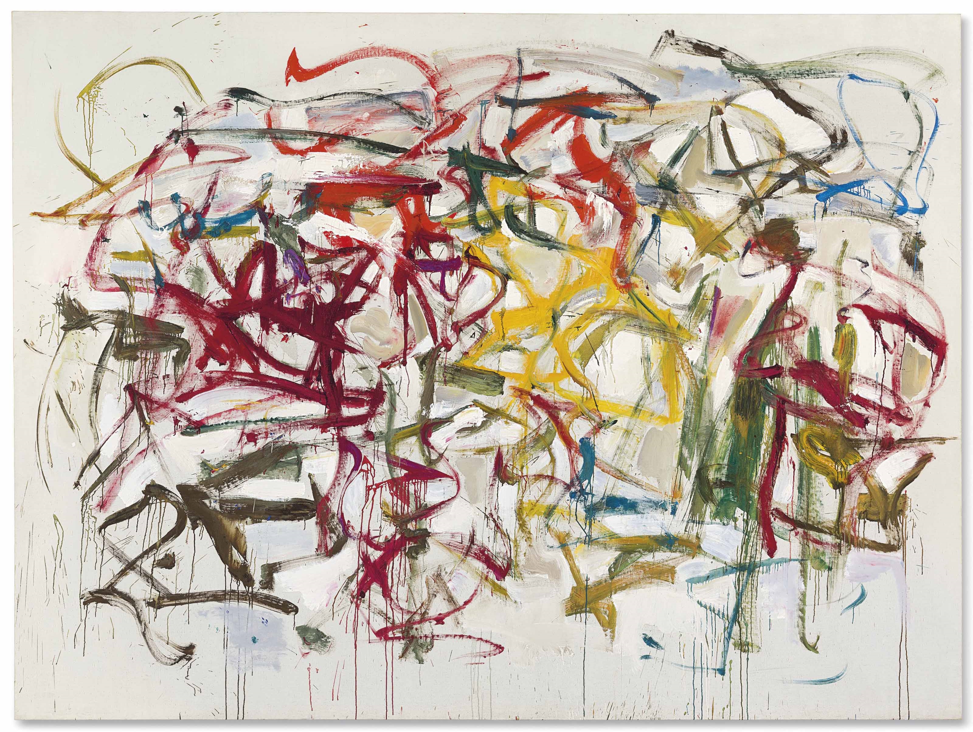 Artwork by Joan Mitchell, Untitled, Made of oil on canvas