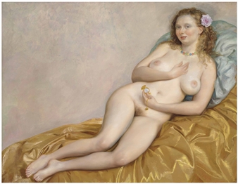 Venus with Watch - John Currin