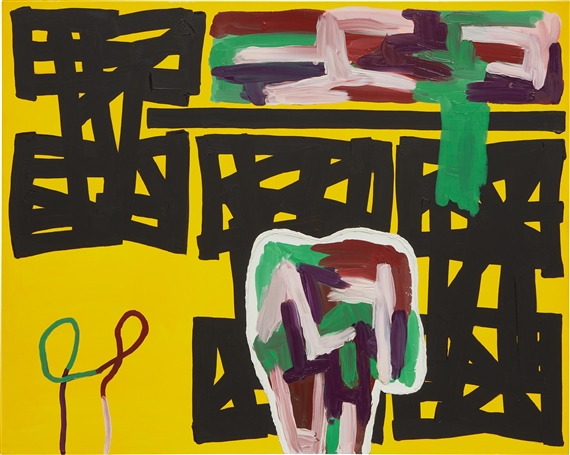 Where Things Can Be by Jonathan Lasker, 1996