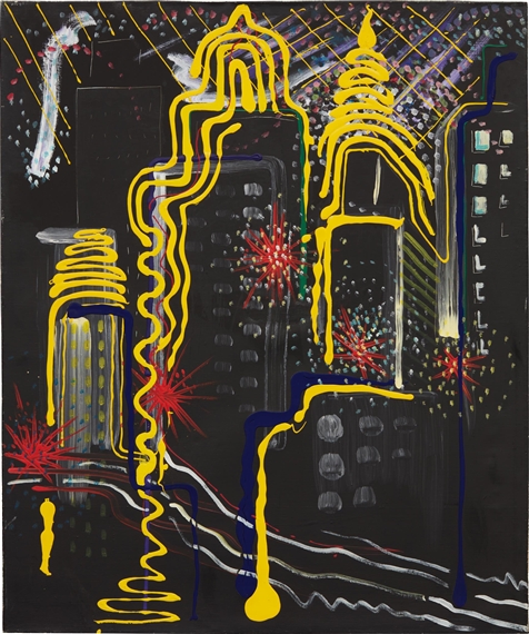 Stadtbild II (City Painting II) by Sigmar Polke, 1968