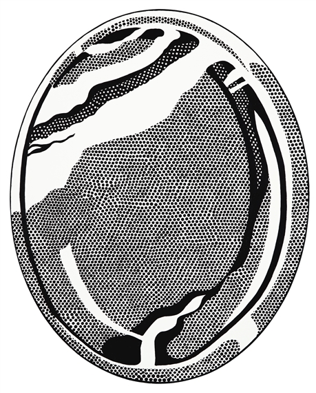 SELF-PORTRAIT IN "MIRROR #1" (ARLEN) by Jonathan Horowitz, 2012