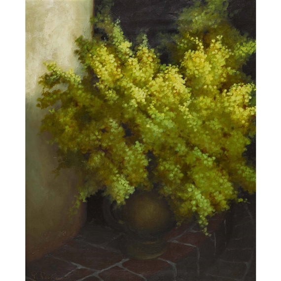 Mimosenstrauss. by Paul Sechaud