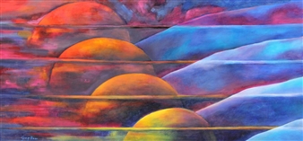 Hai tu disteso il firmamento solido come specchio di metallo fuso? - Simonetta Gagliano