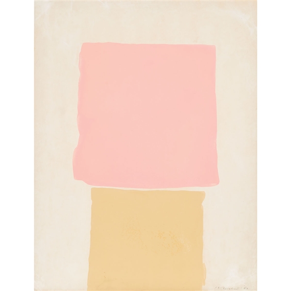 Pink Bay by Kenneth Lochhead, 1963