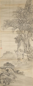 FIGURE ON HORSEBACK - Ding Peng